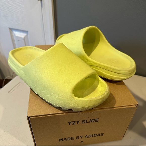adidas Other - Adidas Yeezy Slides 'Glow Green'
